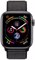 ساعت هوشمند اپل واچ سري 4 مدل 40mm Appel Watch Aluminum Sport Loop Series4 Black Front