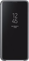 Samsung Clear View Standing Flip Cover For Galaxy S9 Plus Black