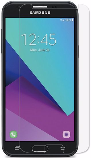 محافظ صفحه نمایش شیشه ای مناسب برای Samsung Galaxy J3 Pro Front