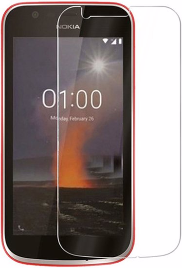 محافظ صفحه نمایش شیشه ای مناسب برای Nokia 1 Front