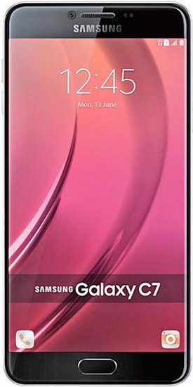 گوشی موبایل سامسونگ مدل Samsung Galaxy C7 SM-C7000FD Black Front