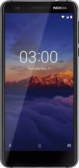 گوشی موبایل نوکیا مدل Nokia 3.1 Black Front