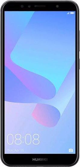 گوشی موبایل هوآوی مدل Huawei Y6 Prime 2018 Black Front