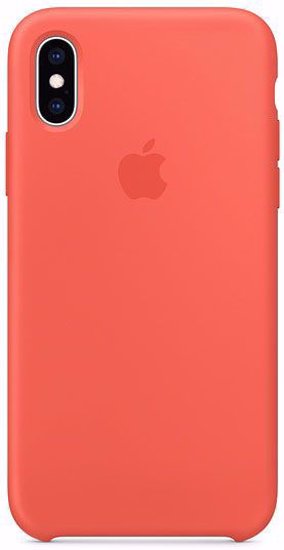 کاور سیلیکونی آیفون iPhone X Silicone Case Case Nectarine