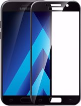 محافظ صفحه نمایش شیشه ای تمام چسب مناسب برای گوشی موبایل Samsung Galaxy A7 2017
