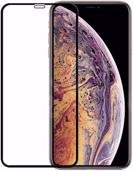 محافظ صفحه نمایش شیشه ای تمام چسب مناسب برای گوشی موبایل Apple Iphone XS Max