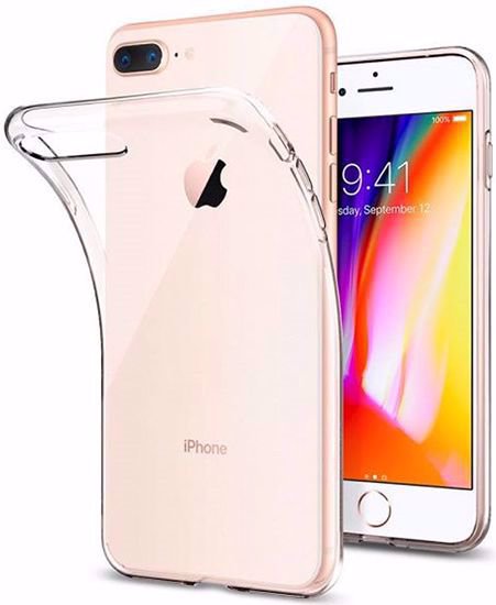 کاور ژله ای شیشه ای مناسب برای back Iphone 8 Plus 