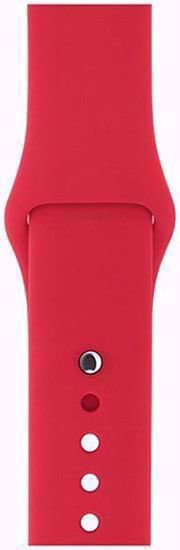 بند سیلیکونی  اپل واچ 38 میلی متری مناسب برای Silicone Band For Apple Watch 42mm front