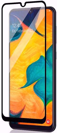 محافظ صفحه نمایش شیشه ای تمام چسب مناسب برای گوشی موبایل Samsung Galaxy A50  Front
