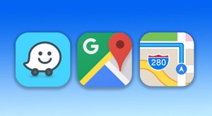 بررسی و مقایسه سه اپلیکیشن‌های مسیریابی گوگل مپ، ویز و اپل مپ