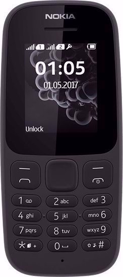 گوشی موبایل نوکیا مدل Nokia 105 Black