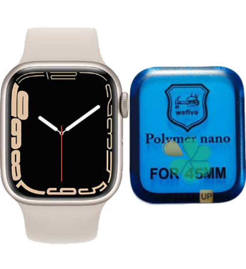 تصویر  محافظ صفحه نمایش نانو مناسب برای ساعت هوشمند اپل مدل Apple Watch Series 7-41mm