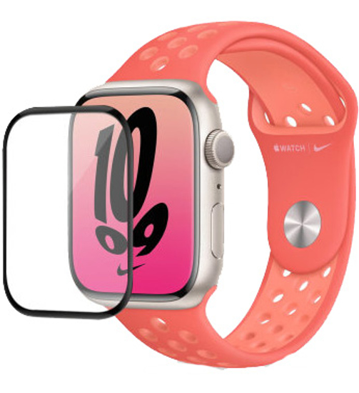 تصویر  محافظ صفحه نمایش شیشه ای مناسب برای ساعت هوشمند اپل مدل Apple Satch Series 7-45mm