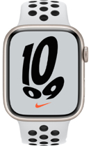 تصویر  ساعت هوشمند اپل واچ سری 7 مدل 45mm Aluminum Case with Nike Sport Band