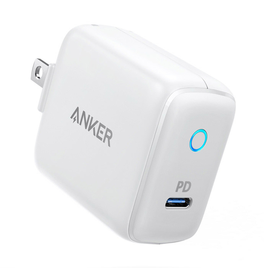 تصویر  شارژر دیواری انکر مدل PowerPort PD 1 B2019LD3 18W به همراه کابل USB-C به USB-C