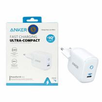 تصویر  شارژر دیواری انکر مدل PowerPort III mini A2615L21 توان 30 وات