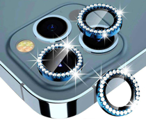 تصویر  محافظ لنز رینگی نگین دار iphone 13 ProMax/13Pro