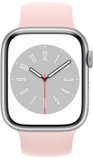 تصویر  ساعت هوشمند اپل واچ سری 8 مدل 45mm Aluminum Case with Solo Loop Band